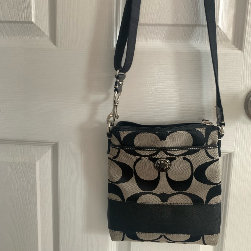 Signature Coach Crossbody Bag